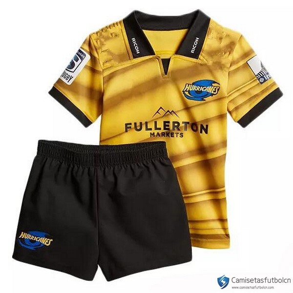 Camiseta Hurricanes Niño Primera equipo 2018 Amarillo